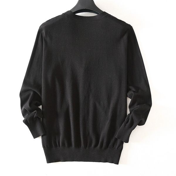 

zhili men's cardigan sleeve long sweater 100% cotton, White;black