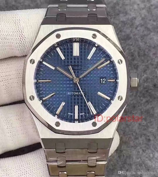 

rose gold men blue stainless steel business mens automatic movement mechanical watches designer men reloj de lujo watch wristwatches, Slivery;brown