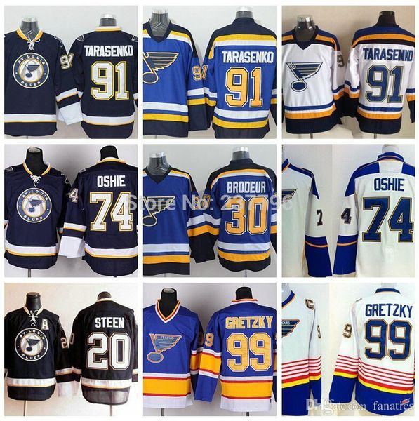 oshie blues jersey