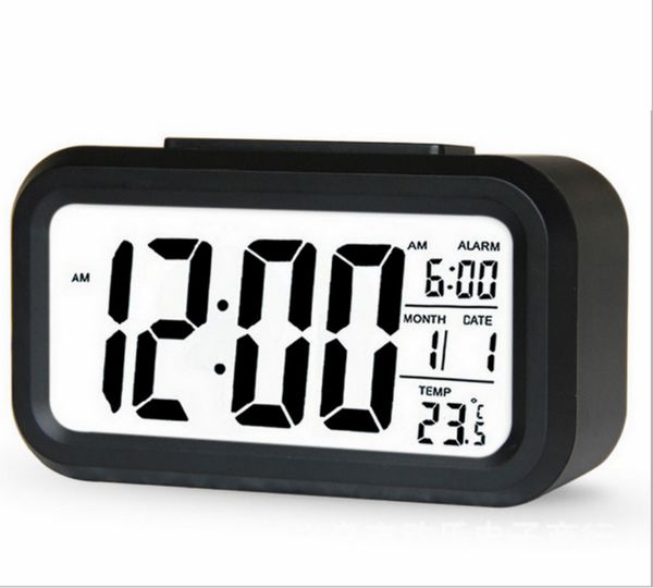 

led digital alarm clock backlight snooze mute calendar deskelectronic bcaklight table clocks deskclock