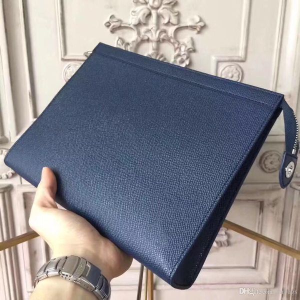 

classic ladies and men's envelope bag paris designer designer men's clutch bag fashion casual style leather zipper handbag