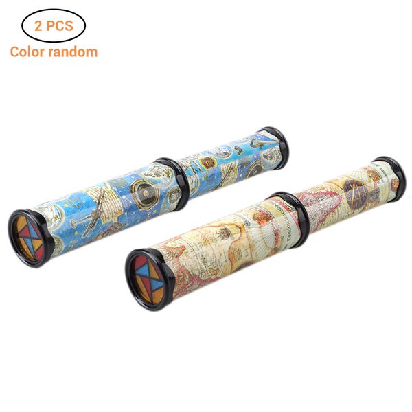 

scalable rotation kaleidoscope changeful adjustable fancy colored world toys for children autism kid puzzle toy