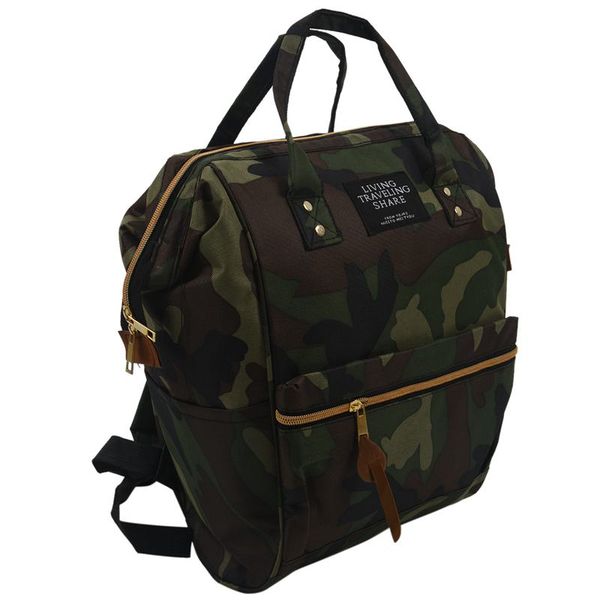 

men women backpack large capacity oxford cloth schoolbag