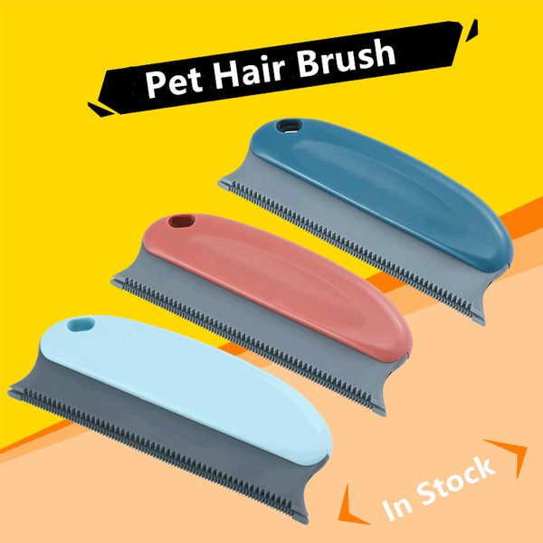 

portable pet hair clean brush dog fur combs handle cat curl cleaning tools doggies kitty sticky brush for indoor sofa clothes