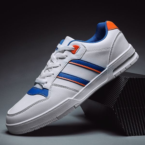 

spring new style casual board shoes 2020 men's shoe korean-style trend white shoes summer students sports shoe 0329, Black
