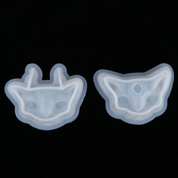 

2 pcs resin molds silicone molds for resin epoxy casting molds animal shapes diy craft making