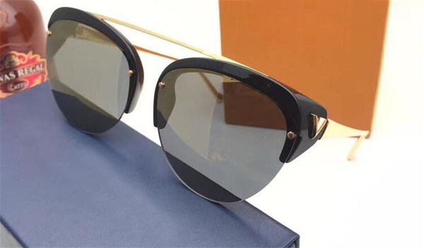 

new fashion designer sunglasses hy women popular cat eye frame glasses popular style uv 400 eyewear, White;black