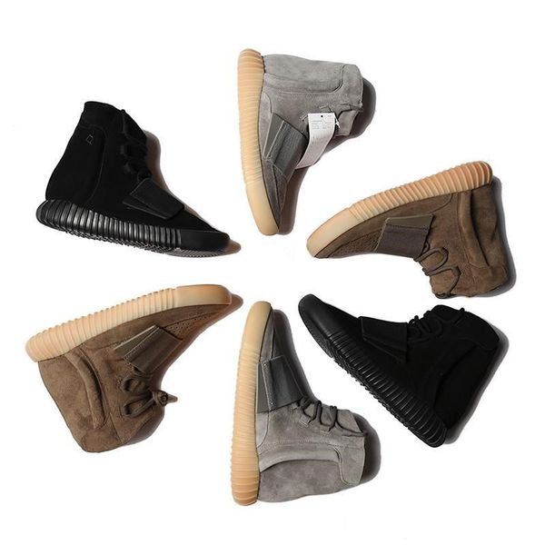 

new mens blackout outdoors sneaker kanye west shoes light grey skateboard shoes sneakeheads shoe high shoes