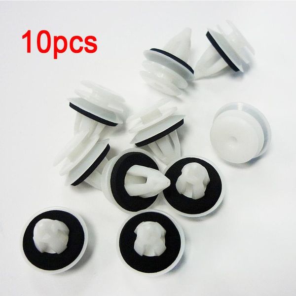 

car door panel clips buckle with seal ring for e36 e38 e39 e46 x5 m3 m5 z3 white plastic clips fasteners 3 mm