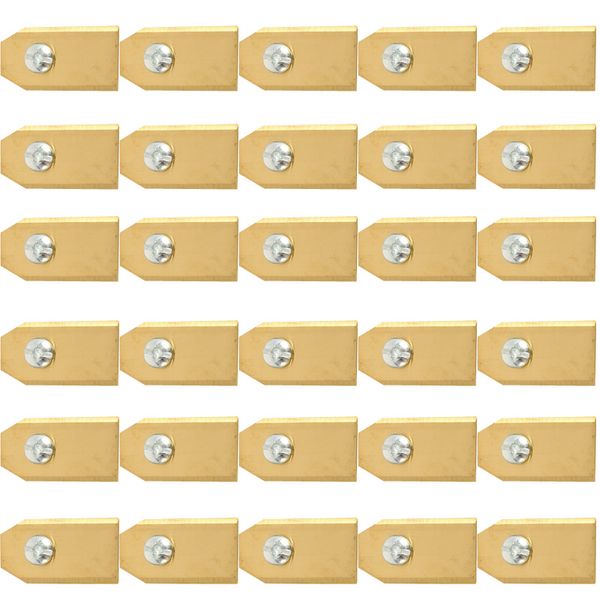 

0.75mm titanium coated stainless steel lawn mower blade replacement + screw parts for husqvarna automower 30/50/100pcs