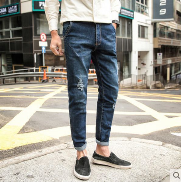 

the blue hong kong ветер hole эластичные джинсы мужские развивайте в себе нравственность han издание tide шаровары прямые студенты