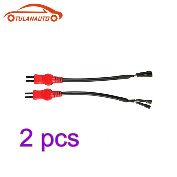

tulanauto 2pc adapter cables for autool ct-200 ct200 auto fuel injector cleaner and tester parts