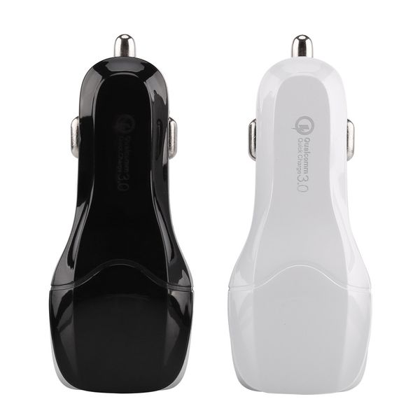 

для usb автомобильное зарядное устройство для samsung 3a быстрый зарядки qc 3.0 автомобильные зарядные устройства адаптер для s6 s7 s9 s8 gp