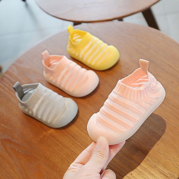 

baby shoes stripe net shoes soft bottom breathable toddler