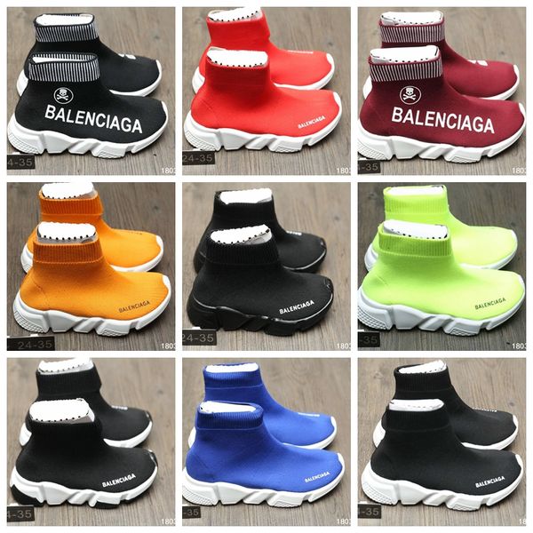 

Kids fashion shoe summer sock boot for baby girl slip on dress sneakers Eu 24-35 child athletic outdoor shoes sneaker