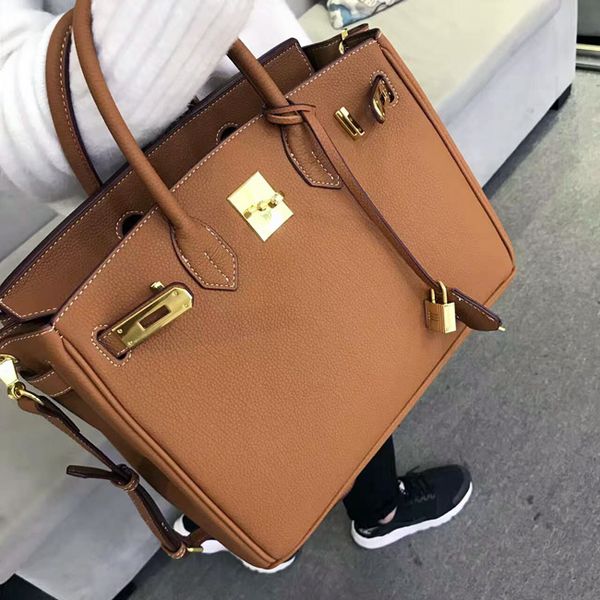 

designer-female package tide europe and the united states big fashion lychee pattern handbag shoulder diagonal large package