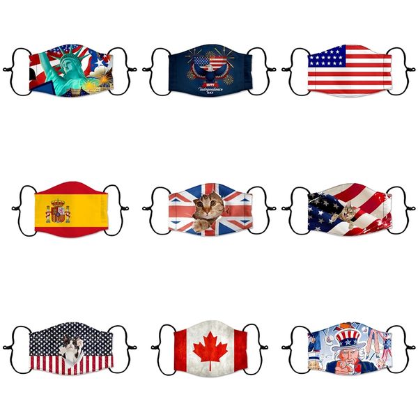 

быстрая поставка многоразовых дизайнерские маски моющихся защитные anti dust загрязнение роты хлопок высокого качество ткань маска для лица