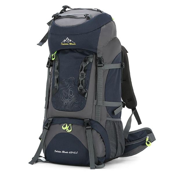 

lixada 70l waterproof backpack large capacity travel pack sport bag pack outdoor mountaineering hiking climbing camping backpack