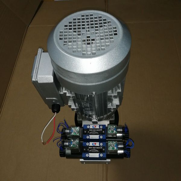 

220v 60hz hidraulico cilindro motor for hydraulic pump power packing units for two sets double acting cylinders ing