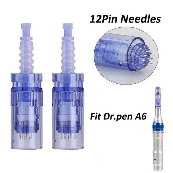 Ricaricabile Derma DR Pen Wireless A6 Micro Ago Cartridge Dermaroller MTS PMU Anti Acne Rimozione della ruga della pelle Sbiancamento