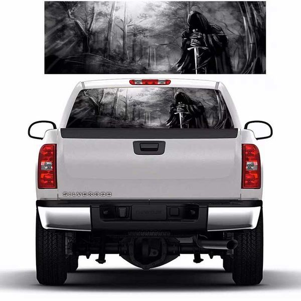 

death horror dark forest window graphic tint decal sticker truck for car suv