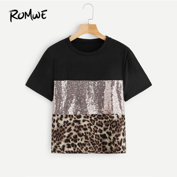 t shirt con paillettes