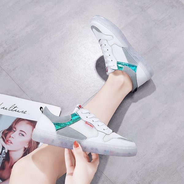 

women's shoes 2019 new style four seasons korean-style color gel shoes wisdom smoked network red ins fashion sneakers vers, Black