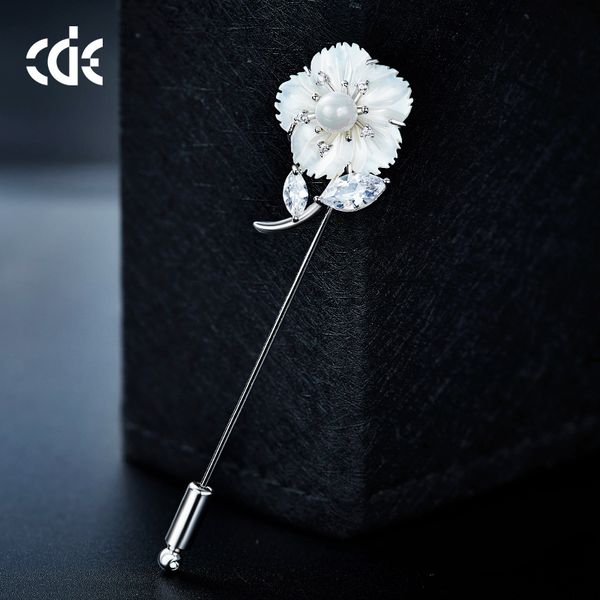 

свадьба из бисера жемчужный подарок женщина леди ювелирные изделия с бриллиантами броши для невесты актерского начала выпускной cde-1465, Gray