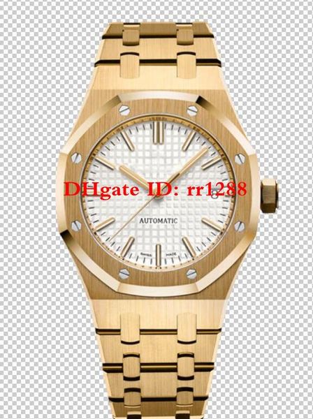 

n8 factory ladies watch 37mm royal offshore oak 15450st.oo.1256st 15450 1256 15451 automatic 18k yellow gold womens watches, Slivery;brown
