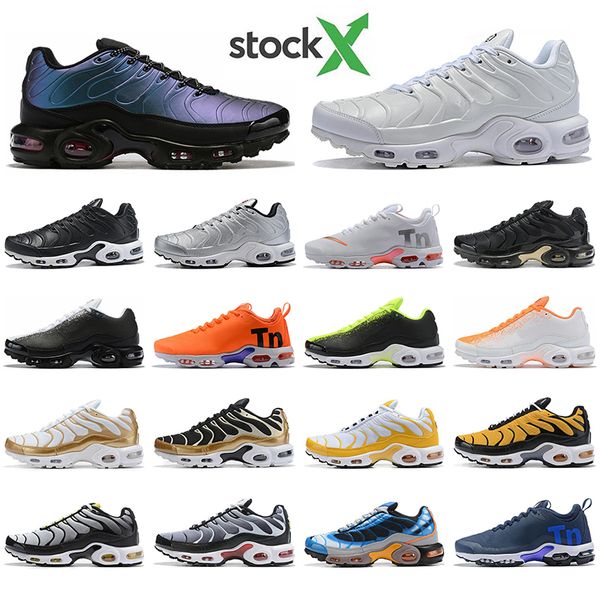 

with socks fashion tn plus running shoes for men women triple black orange white pink navy royal mens trainers sports sneakers runners