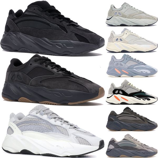 

kanye west wave runner vanta utility черные кроссовки мужские женские твердые серый og соль инерция аналоговый тефра geode дизайнер кроссовк