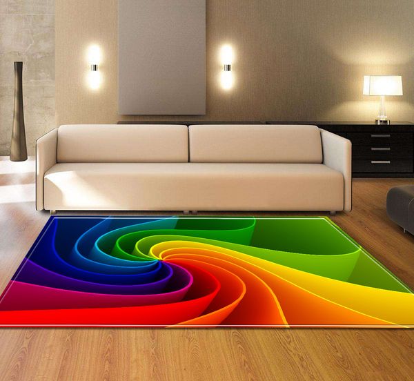 

colorful stripe pattern living room carpet rugs and carpets for home alfombra carpet kids room sofa table tapete mat