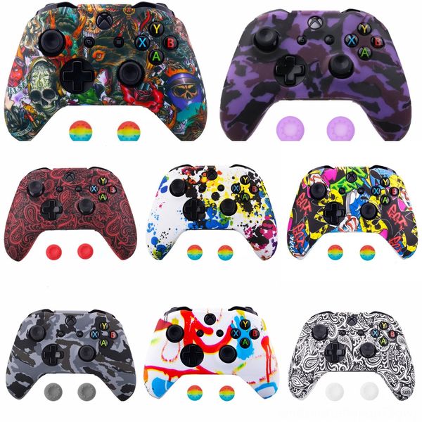 

gyxn0 soft sleeve wireless protective skin rubber case cover for microsoft xbox one silicone game controllerfedex emsshipping