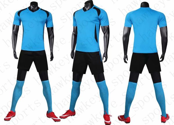 

new men's sports football uniform selling customized putuan training suit breathable 2019 short shirt 2456154909, Black;yellow