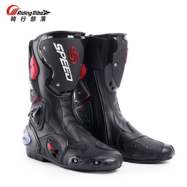 

pro-biker motorcycle boots moto racing motocross off-road motorbike shoes knee-high