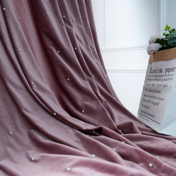 

bead italian velvet and silk velvet curtains romantic princess style light curtains for living dining room bedroom