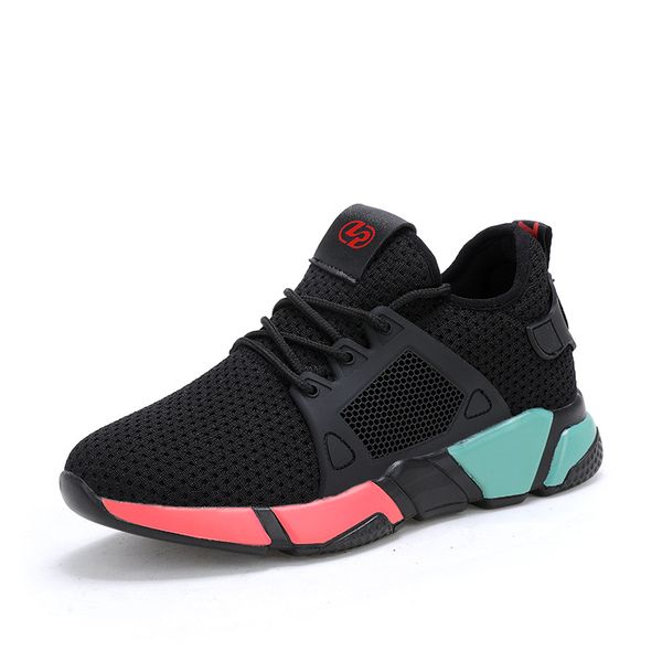 

2018 autumn new style athletic shoes student running shoes korean-style ulzzang harajuku versatile casual women's, Black