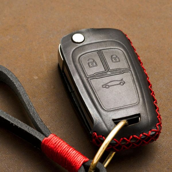 

1 pcs genuine leather remote key case key cover fob for enclave lacrosse regal verano cover