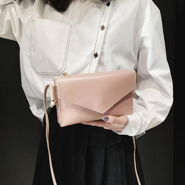 

woman trendy solid color shoulder bags ladies simple multi-function hand bags 2020 new borsa a tracolla da donna #js5