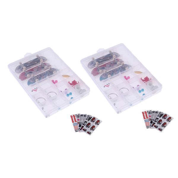 

6set professional finger skateboard kid's party toys birthday gifts new