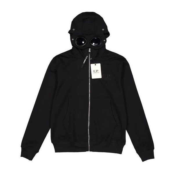 

18ss c.p. company hooded jacket men women fashion zipper windbreaker coat casual streetwear clothing outwear cotton hoodies jacket hfymjk008, Black;brown
