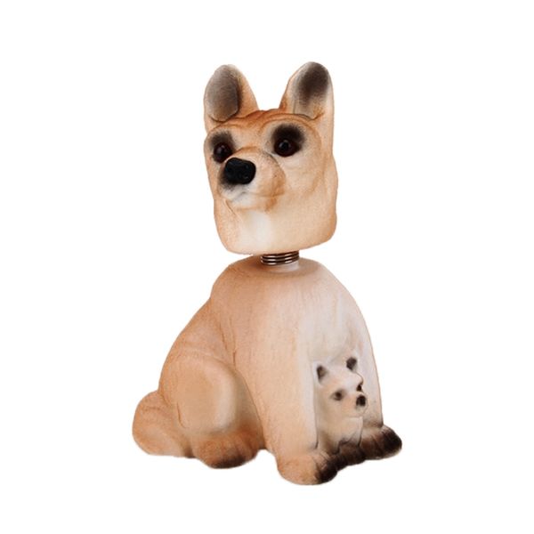 

kaneed car interior simulation shaking head toy swinging puppy dog self adhesive decor ornament