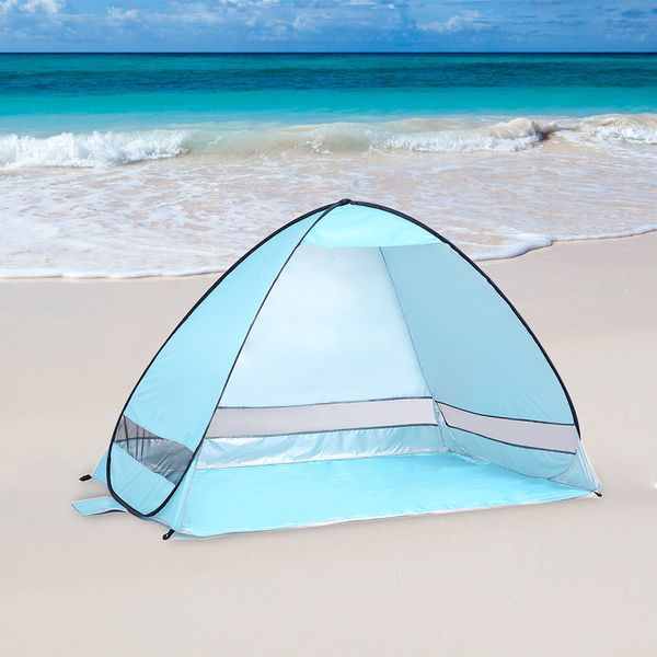 

lixada uv protection camping tent lightweight beach tent instant up for fishing travel sun shelter sunshade canopy