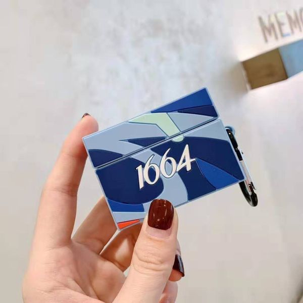 

силиконовый материал для высокого количество airpod1 / 2 полное тело защищайте наушника sea цвет синий drop shipping