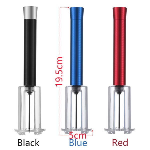 

red wine opener air pressure cork popper bottle pump corkscrew cork out tool with long needle home & kitchen