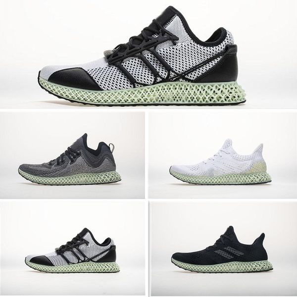 

2019 new futurecraft 4d men 039 de igner port hoe black white onix aero fa hion running hoe training hoe with box