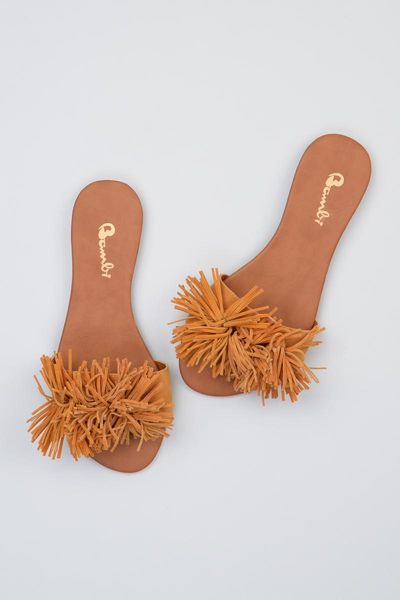 

Bambi Tan Women 'S Slippers F0301101072