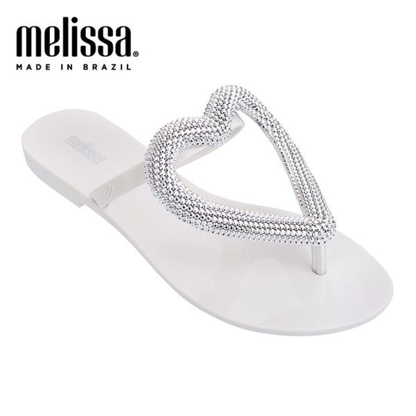 

melissa flip-flop women ladies flip flops womens shoes 2020 comfortble summer soft beach womens slippers, Black