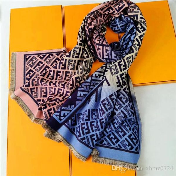 

brand womens scarf size 180x70cm scarves brands plaid design scarfs fashion plaid pattern design shaw, Blue;gray