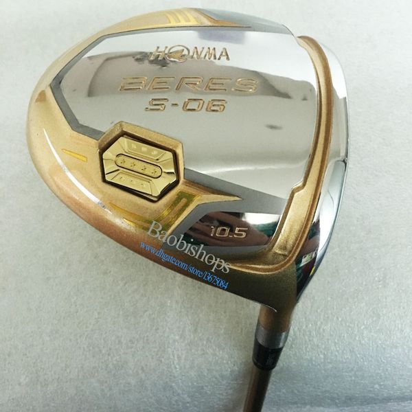 

New Golf Drivers HONMA S-06 Golf Clubs 10.5 loft Drivers Clubs Graphite Drivers shaft R or S Golf shaft Free shipping